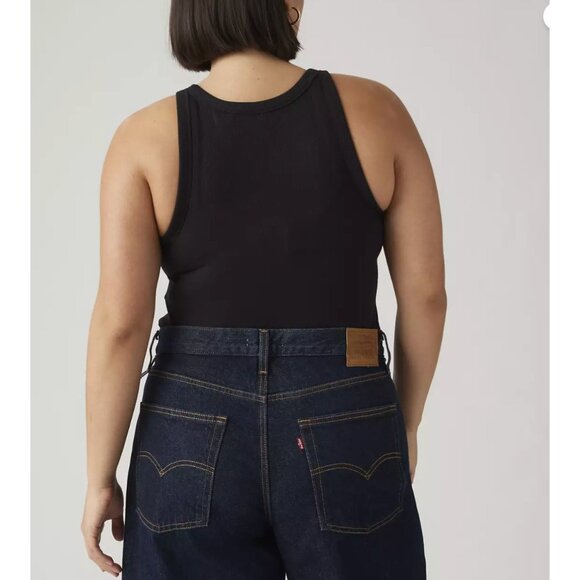 Levi's Premium 25x29 XL Baggy Straight Women's Jeans Dream Nice Dreams Dark Wash - Picture 5 of 7